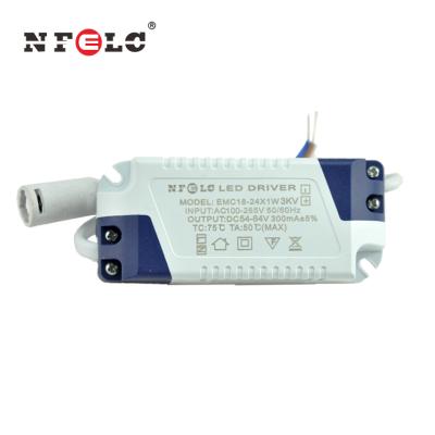 China LED Down Light Floodlight Etc Standard Universal Voltage LED Driver 24W EMC indicator light for sale