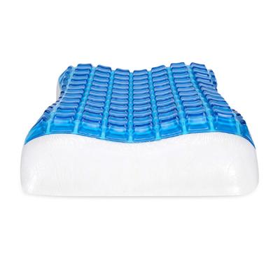 China Hot Selling Comfortable Anti-Apnea Sleep Memory Foam Cool Silicone Gel Pillow for sale