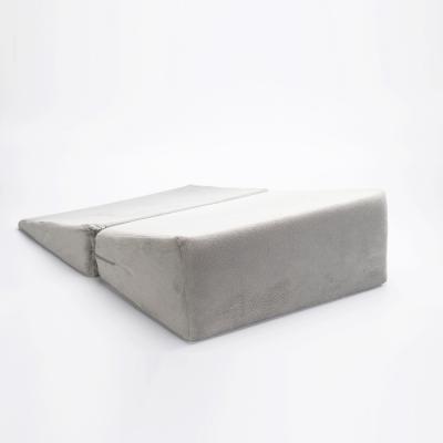 China Anti-Apnea Multifunctional Memory Foam Folding Bed Wedge Pillow for sale