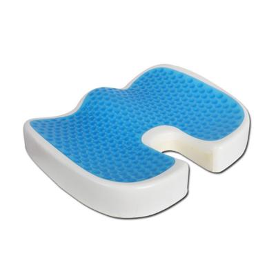 China Hot Selling Anti-Decubitus Relieve Fatigue Tailbone Pain To Alleviate Memory Foam Ice Gel Cooling Pad for sale