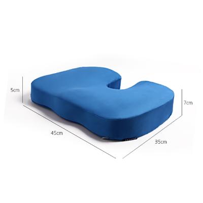 China Multifunctional Ergonomic Cushion Anti-Decubitus Meditation Cushion Yoga Cushion Coccyx Memory Foam Sofa Travel Wooden Cushions for sale