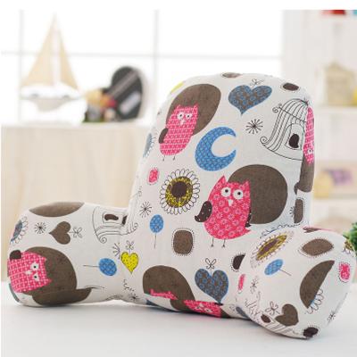 China Custom Colorful Anti-Decubitus Support Colorful Comfy Back Fashion Sofa Bed Cushion Waist Car Pillow Cover Reading Pillow For Bed for sale