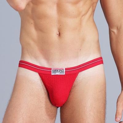 China Hot Selling Men's Underwear Men's Comfortable Sexy G-String Thongs And G Strings Cotton Brief for sale