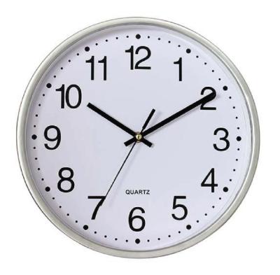 China Modern Classic Easy To Read Modern Design Iron Decoration Silent Non-ticking Home Wall Clock for sale