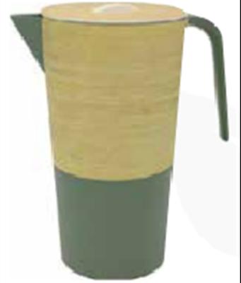 China Environmental friendly, safe and biodegradable 1.6L bamboo fiber cold kettle for sale