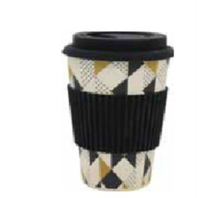 China Pack Coffee 350ml Bamboo Fiber Disposable Coffee Cup for sale