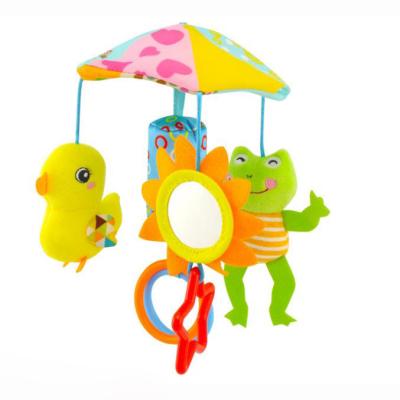 China NEW Cute Stuffed Animal Bed Wind Chimes Bed Bell Pendant Toy Safety Stuffed Hanging Hanging Mirror for sale