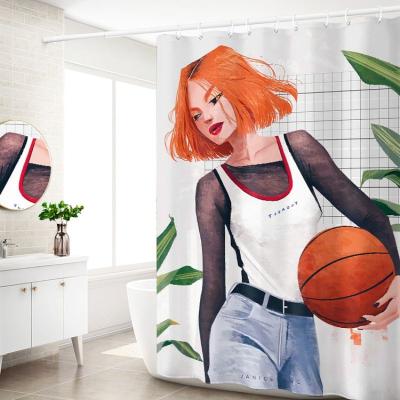 China Wholesale Skylight Fashion Designs Cartoon Printing Kids Living Room Curtains for sale