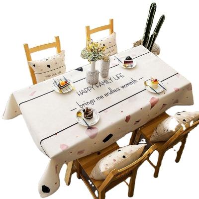 China Customizable tablecloth cover stretch table clothes good quality waterproof customizable sublimation custom design simple tablecloth for sale