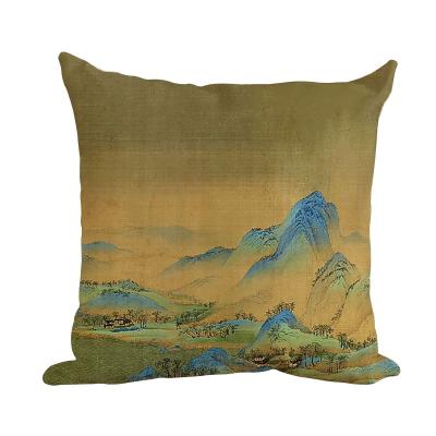 China PORTABLE New Design Chinese Pillow Cushion Sofa Pillow Soft Digital Printing Washable Home Decor for sale