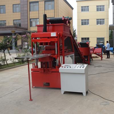 China Hot Clay OEM Building Block Machinery SY1-10 Hydraulic Brick Making Machine In Russia for sale