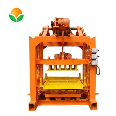 China Building Material Shops New Condition QTJ4-40 Concrete Hollow Block Machine In Philippines for sale