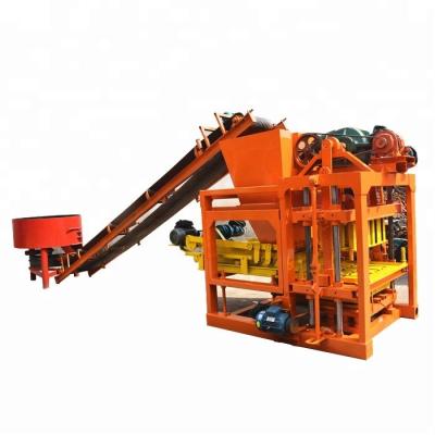 China QTJ4-28 Automatic Hollow Concrete Cement Brick Making Machine Price for sale