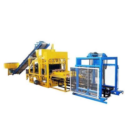 China Building Material Shops QTJ4-18 Full Automatic Color Hydraulic Interlock Paver Block Making Machine for sale