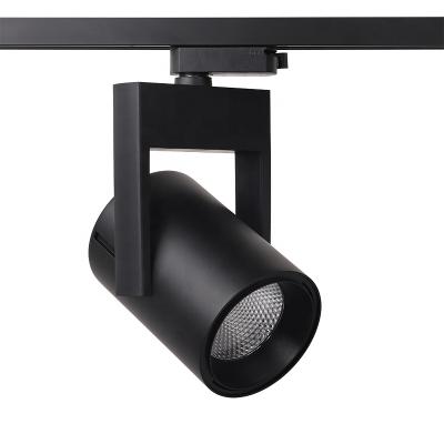 China Nordic Track Light Nodric Modern Style 30w Led COB Track Light For Showroom for sale