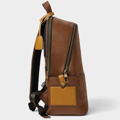 China Waterproof guangzhou high quality laptop school backpack 13 14 15.6  inch vegan leather Waterproof backpacks for sale