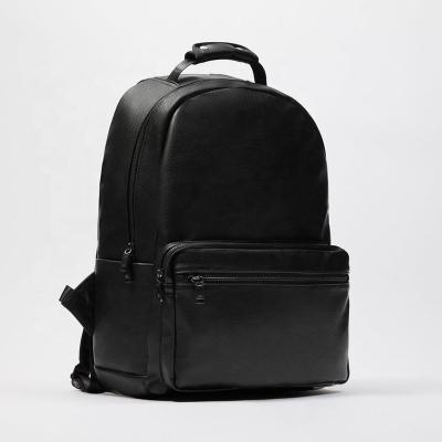 China PORTABLE custom logo luxury premium business leather waterproof travel bag casual laptop computer men's backpacks for sale