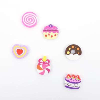 China Good Quality Promotional Eraser Dessert Erasers Food Shape Eraser Cute Cake Eraser Customized for sale