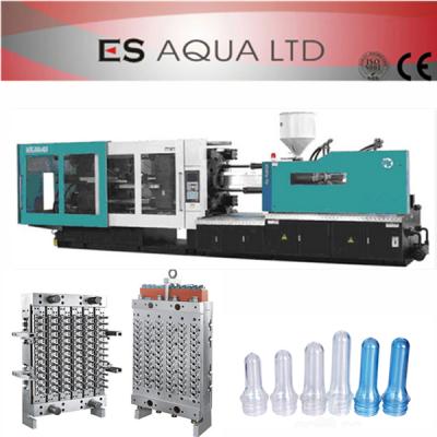 China Horizontal Strong Force PET Preform Injection Clamping Machine , ES-3800A for sale