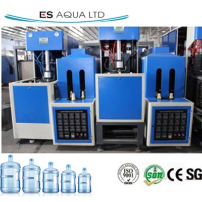 China Plastic Bottle 18.9L/20L/5 Gallon PET Preform Blow Molding Machine/Semi Automatic PET Bottle Blowing Machine for sale