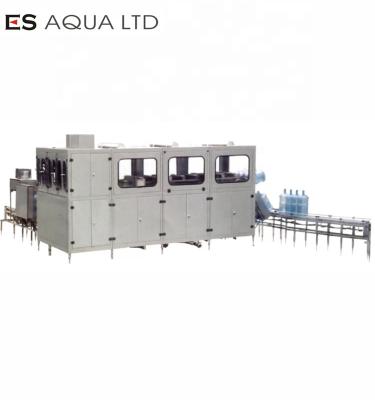 China CLOTHING 5 Gallon 18.9L /19L / 20 Liter Water Washing Machine / Filling Capping Plant / Production Line for sale