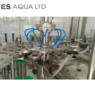 China Automatic plastic food bottle water liquid filling machine 3 in 1 washing filling capping bottling machine for sale