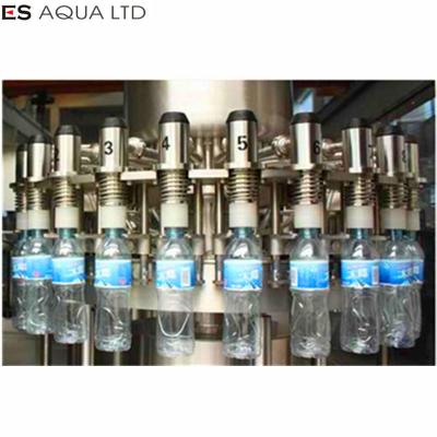 China Full Automatic Plastic Food Bottle Water Liquid Filling Machine 3 in 1 Filling Machine Production Washing Capping Line for sale