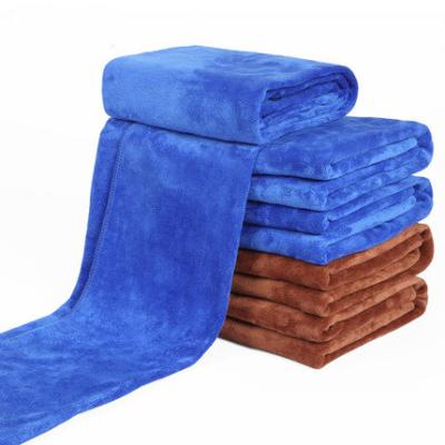 China Hot Selling Microfiber Car Towel Car Wash Station Extra Thick Super Absorbent Cloth Single Polish Towels for sale