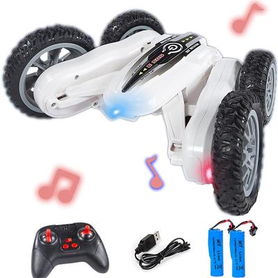 China Radio Control Toy Double Sided Swing Arm Stunt Car 4WD Indoor Outdoor Indoor Birthday Gifts For Kids for sale