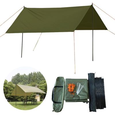 China Modern Hammock Rain Fly Tent Tarp 300x300cm, For Outdoor Travel Beach Hiking for sale