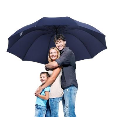 China Contemporary Automatic Open Logo Printed Windproof Straight Golf Umbrella Custom Manufacturers for sale