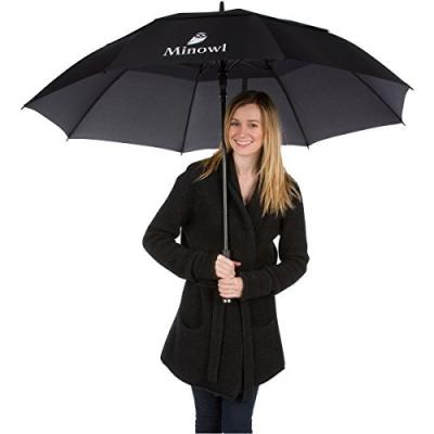 China Contemporary 27 Inch Black Golf Umbrella Straight Automatic Umbrella Factory Wholesale Customized for sale