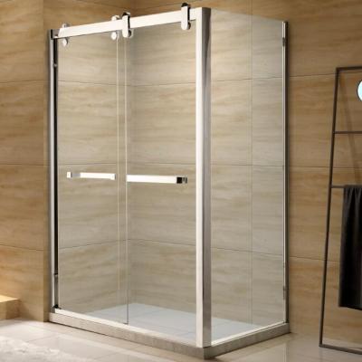 China Modern Bathroom Direct Used Frameless Plexiglass Shower Doors for sale