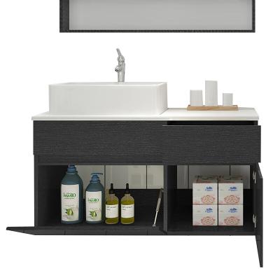 China Various Modern Promotional Goods Using Curved Bathroom Vanity for sale