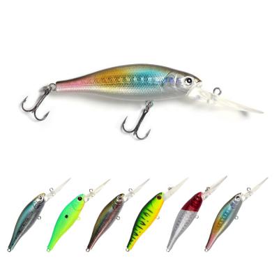 China ABS FUNADAIKO Magnums Saltwater Bass Fishing Lures Gravity Transfer System Minnow Plastic Lure Masks Building Lures for sale