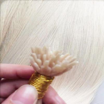 China Human Natural Black Convex Type Keratin Tip Hair Grade 8A 9A 10A Silky Straight Double Suction Hair Wave Extensions for sale