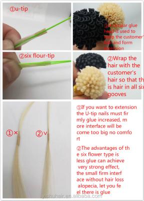 China Amazing X-Ring Hair Finding Than U Tip Hair Extension Pre-bonded Rise Edition Braid Hair Extension for sale