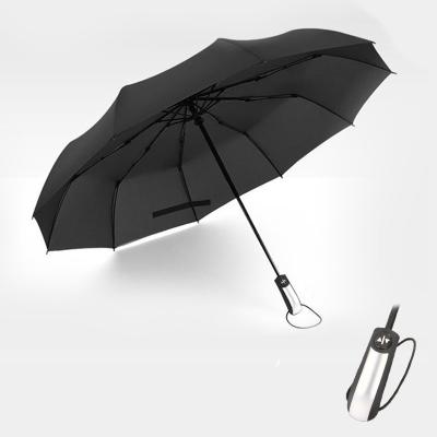 China 23inch 10K 190T pongee automatic folding umbrella promotional items umbrella for sale