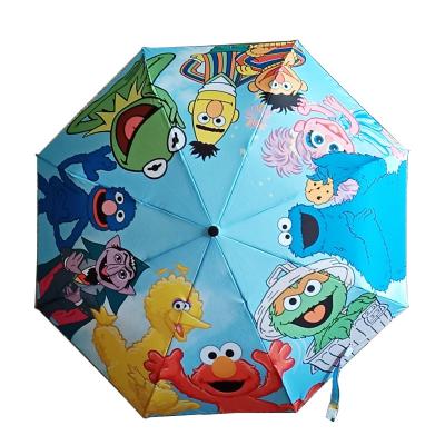 China DIY umbrella Exclusive unique UV Protection Fold customized print logo umbrella for sale