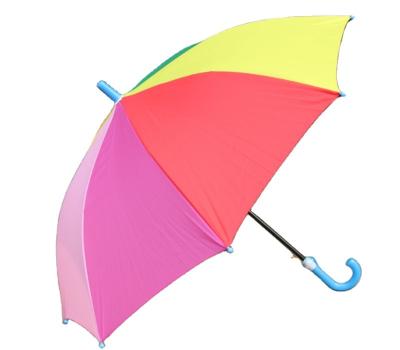 China Rain Design Customized Children Straight Umbrella Print Kid Auto Open Advertising Umbrella Te koop