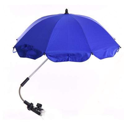 China Custom Strollers Adjustable Baby Stroller Car Umbrella with Clip Stroller Accessories Kids Children Pram Shade Holder Manual zu verkaufen