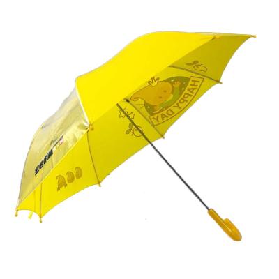 China customized umbrella kid cute poe and pongee children designed fancy with print logo for sale