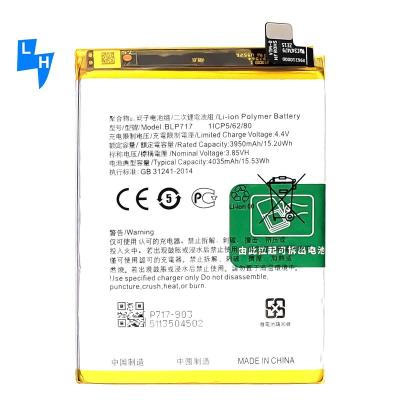 China 4035Ah BLP717 Mobile Phone Cell Phone Battery For OPPO Reno Z Battery Rechargeable Batteries for sale