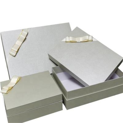 China Recyclable Custom Luxury Cardboard With Cover Gift Box Clothing Scarf High End Cosmetics Packaging Box for sale