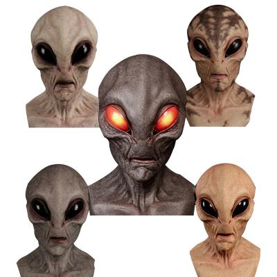 China Holloween\Cosplay Protective Mask Headgear Mask Party Masks Party and Alien Headgear Latex Mask HLW046 for sale