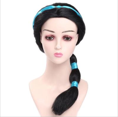 China Kinky Princess Curl Girls Wig For Party Cosplay Kids Princess Wigs Kids Cosplay Wig MQ658 for sale