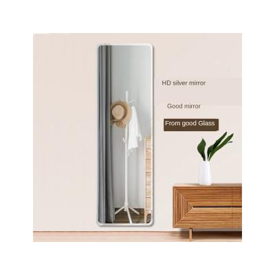 China Fashion Minimalist Design Full Body Mirror Rounded Corners Rectangle Full Mirror for sale