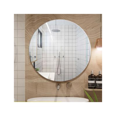 China Factory direct supply minimalist environmental protection wall mirror bathroom white glass explosion-proof mirror for sale