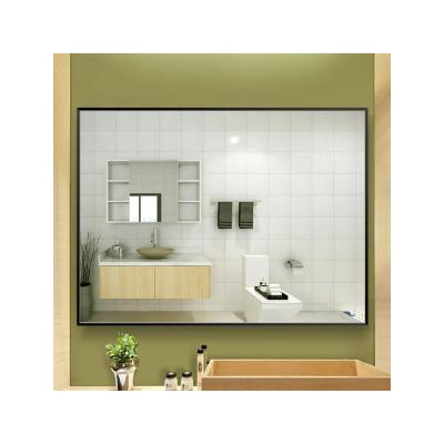 China Minimalist Ambient Safeand No Smell HD Wall Mirror Modern Decorative Vanity Mirror For Hotel Home for sale