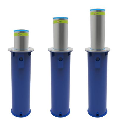 China 304 Stainless Steel CE Road Car Parking Bollard Remote Control Fully Automatic Hydraulic Rising Bollard for sale